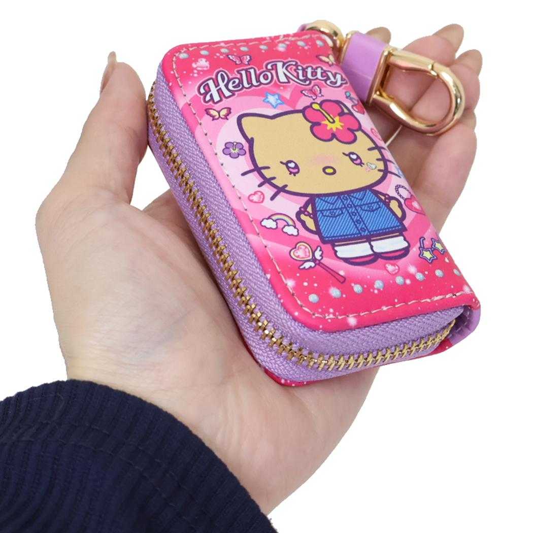 スマートキーケース キーケース ハローキティ ギャル3 Y2K サンリオ 畑山商事 車 カー用品 鍵入れ メール便可