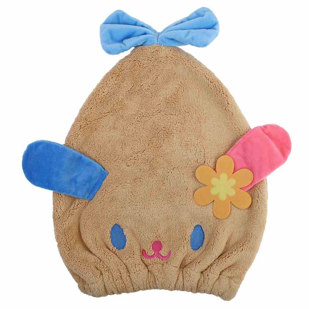 ウサハナ キャップタオル 三角ヘアキャップ 日焼け サンリオ 畑山商事