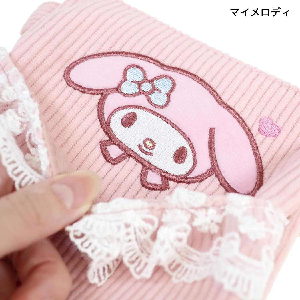 サンリオ ショルダーバッグ フリル付き ショルダー ポシェット コーデュロイ マイメロディ Sanrio 畑山商事