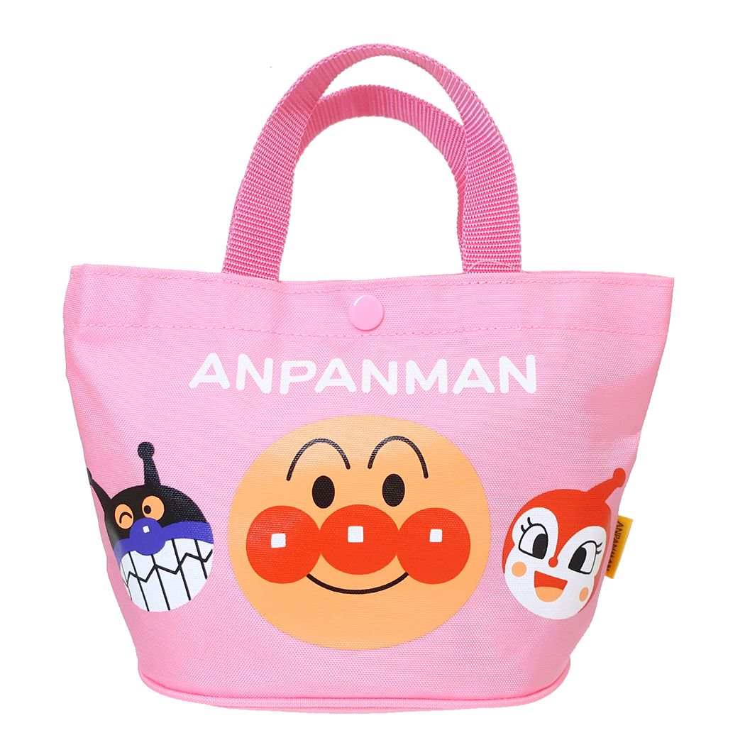 ミニてさげ トートバッグ アンパンマン ドキンちゃん ばいきんまん 伊藤産業 ミニトート 子供用 アニメメール便可