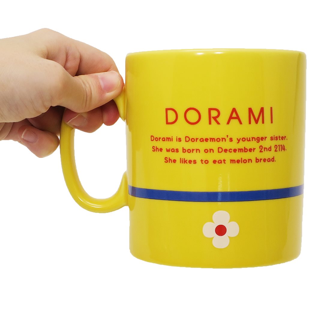 陶磁器製BIGマグ マグカップ ドラえもん ドラミ イエロー 金正陶器 500ml 日本製 アニメ