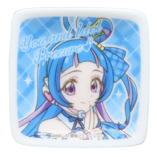 プチ角小皿 キッズ食器 キミとアイドルプリキュア キュアウインク 金正陶器 女の子 子ども 子供 アニメメール便可