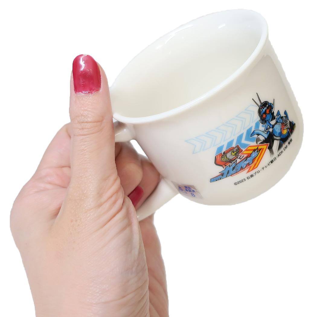 マグ 磁器製 こども用 マグカップ 仮面ライダーガッチャード 特撮ヒーロー 金正陶器 男の子 子ども 子供 日本製