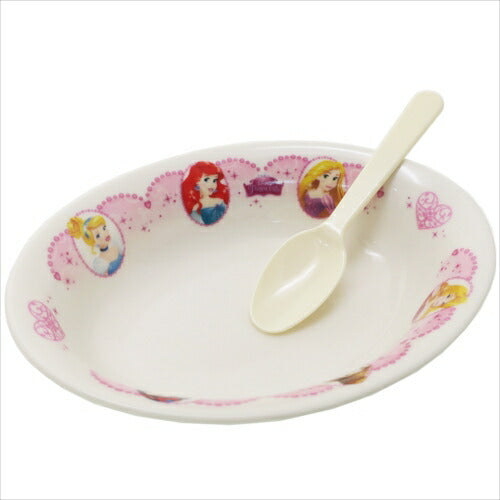 こども カレー皿 中皿 ディズニープリンセス Forever a Princess ディズニー 金正陶器 女の子向け 日本製