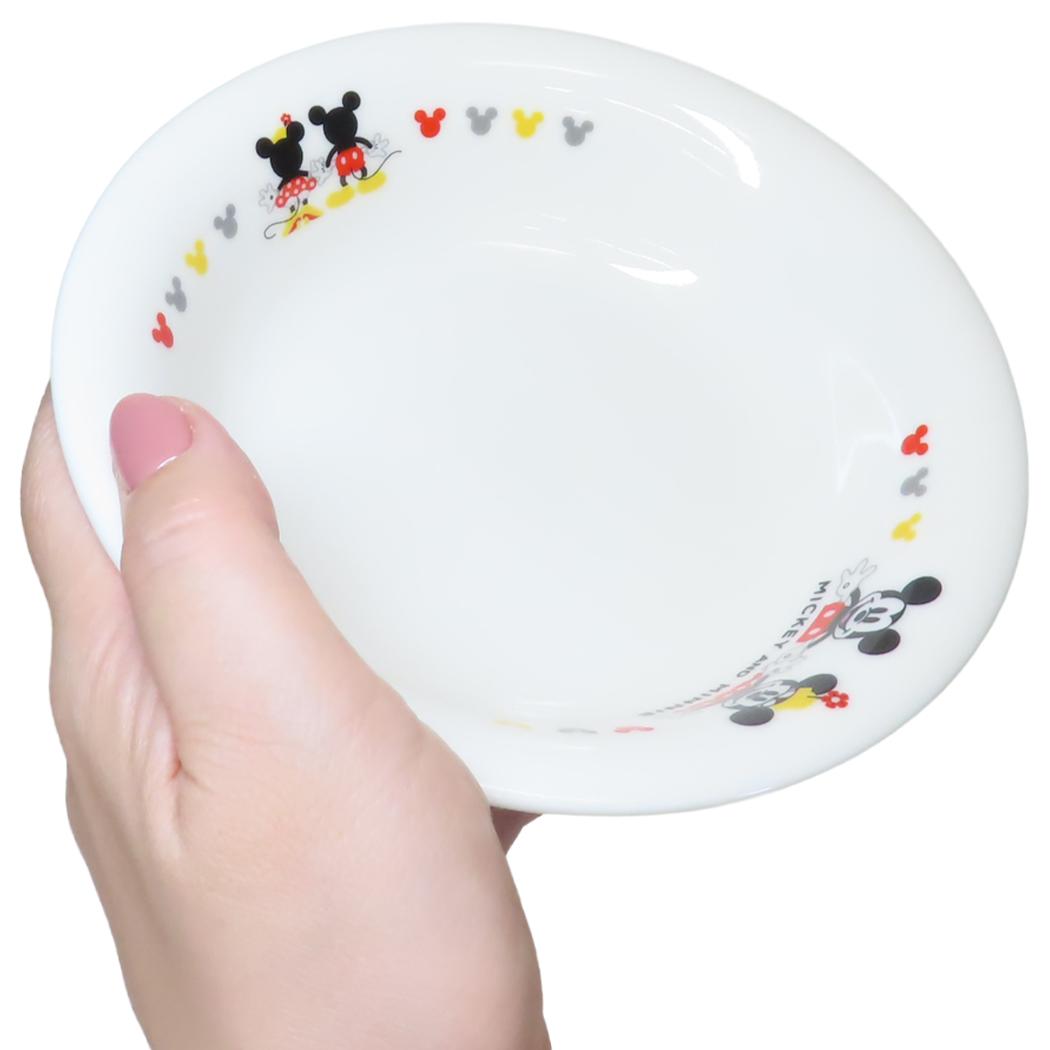フルーツ皿 キッズ食器 ミッキー＆ミニー ディズニー 金正陶器 日本製食器