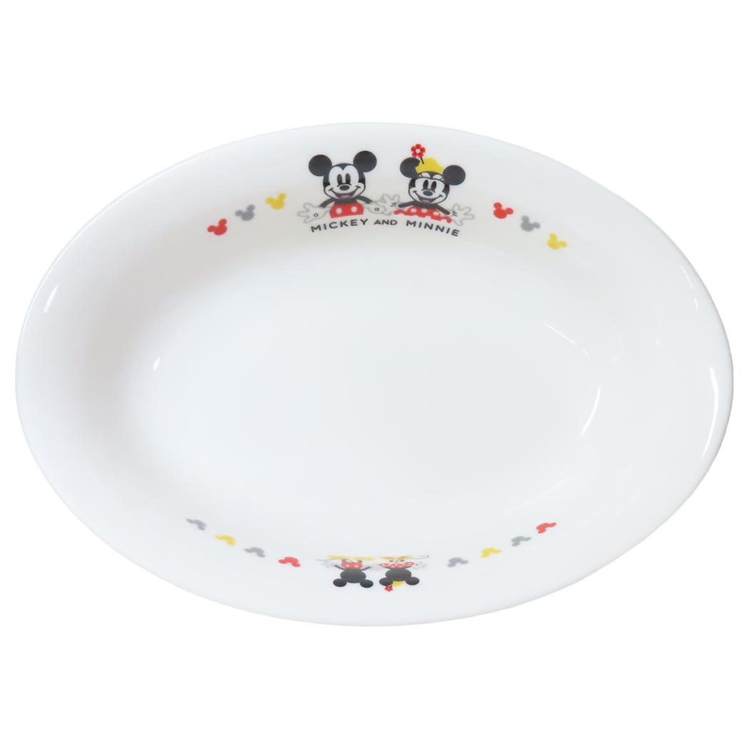 カレー皿 キッズ食器 ミッキー＆ミニー ディズニー 金正陶器 日本製食器