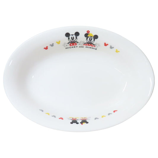 カレー皿 キッズ食器 ミッキー＆ミニー ディズニー 金正陶器 日本製食器