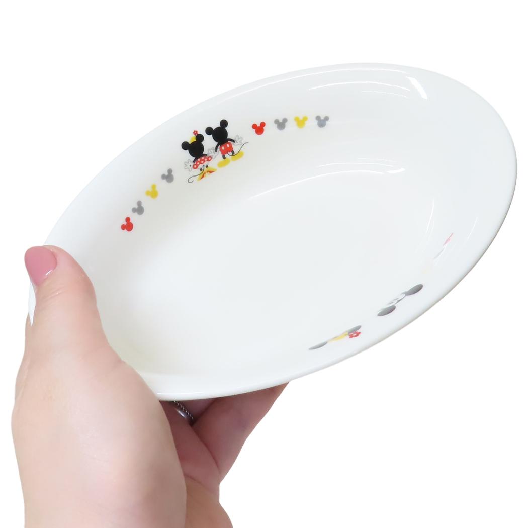 カレー皿 キッズ食器 ミッキー＆ミニー ディズニー 金正陶器 日本製食器