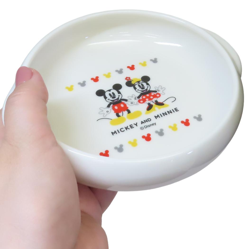 すくいやすい食器 UDボウルM キッズ食器 ミッキー＆ミニー ディズニー 金正陶器 日本製食器