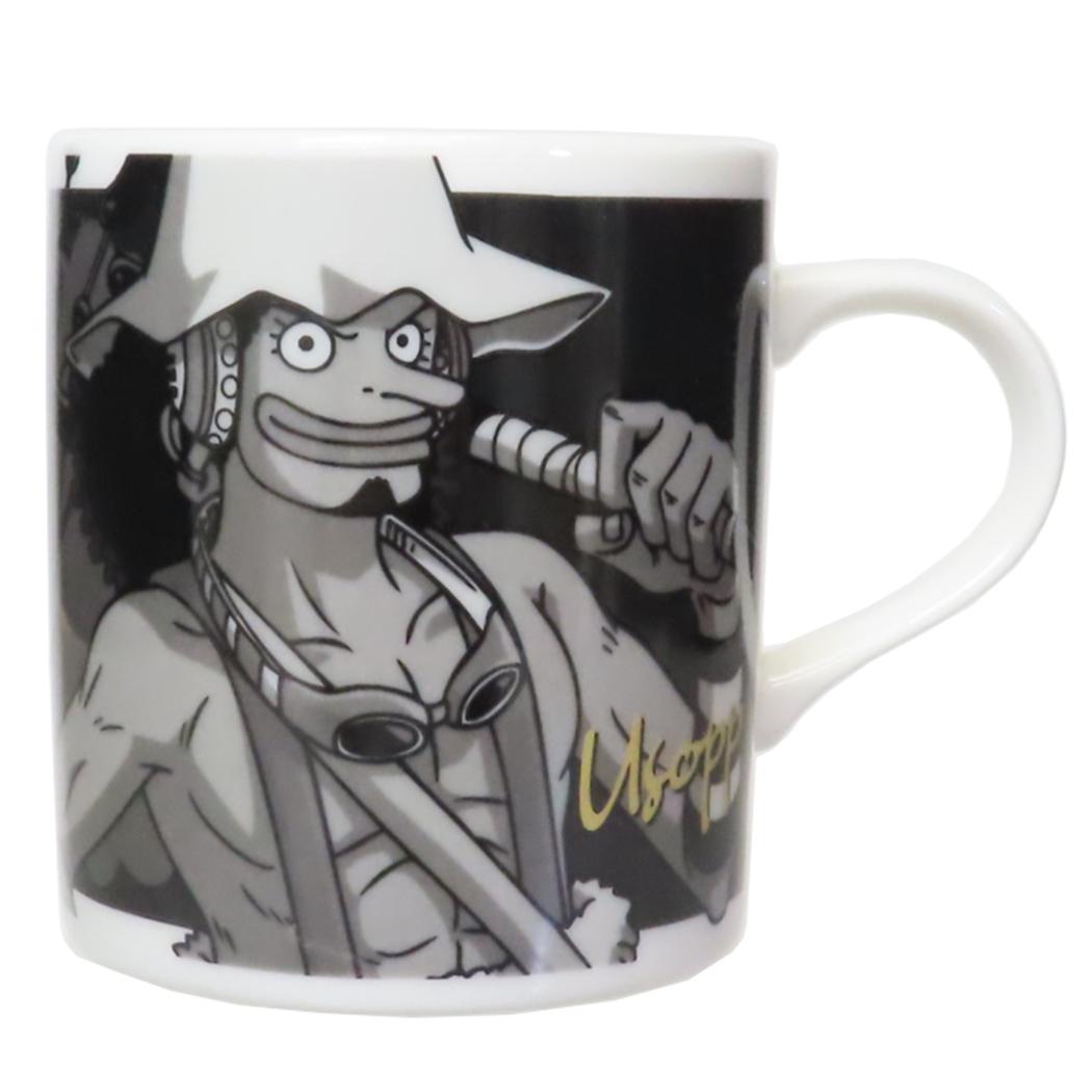 モノクロームマグ マグカップ ワンピース ウソップ 少年ジャンプ 金正陶器 プレゼント ギフト 食器 アニメ