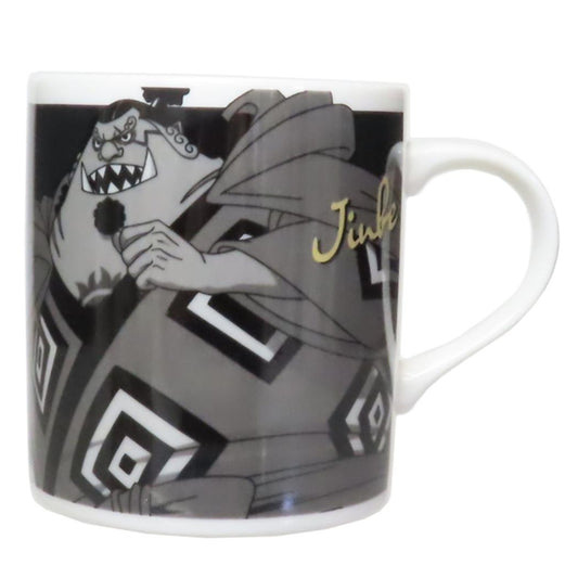モノクロームマグ マグカップ ワンピース ジンベエ 少年ジャンプ 金正陶器 プレゼント ギフト 食器 アニメ