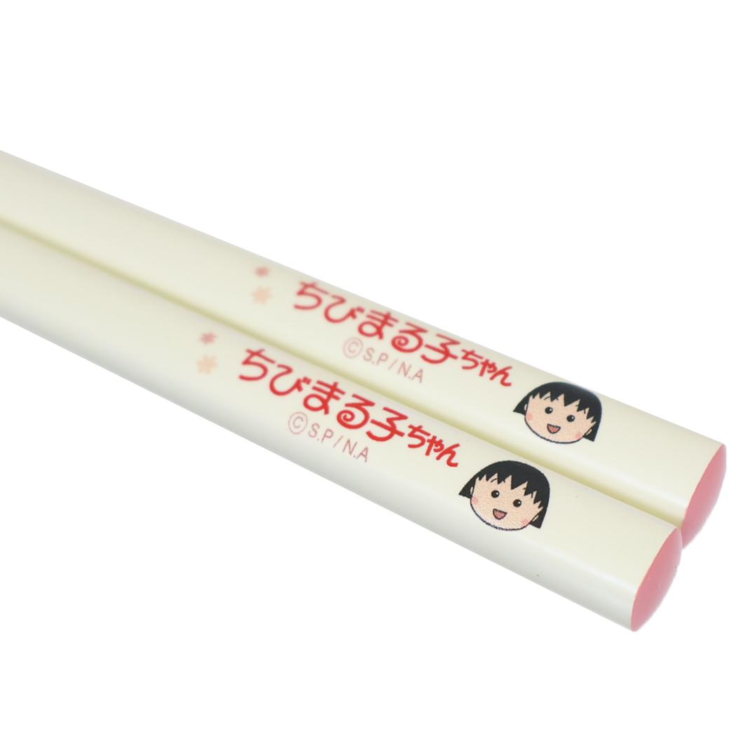 塗箸21cm おはし ちびまる子ちゃん 金正陶器 お箸 塗り箸 アニメメール便可
