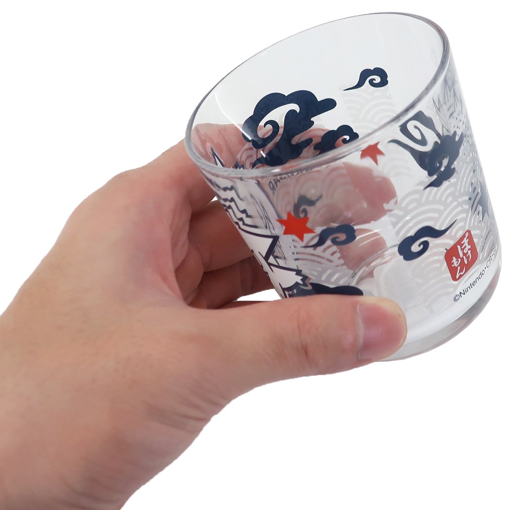 グラスワイドタンブラー ガラスコップ ポケモン 切り絵 ゲンガー ポケットモンスター 金正陶器 ギフト雑貨 プレゼント