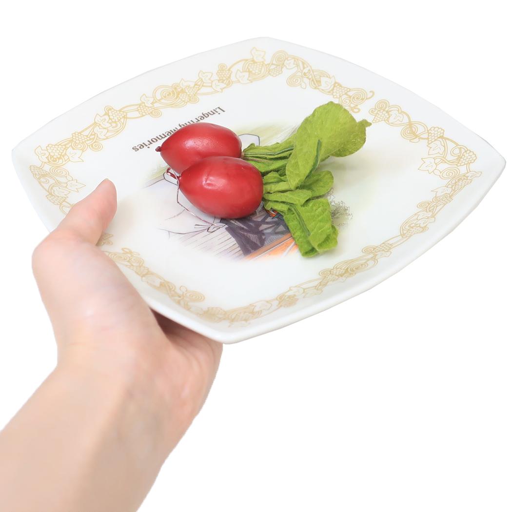 スクエアプレート 角皿 赤毛のアン シンプル 金正陶器 プレゼント 日本製 アニメ