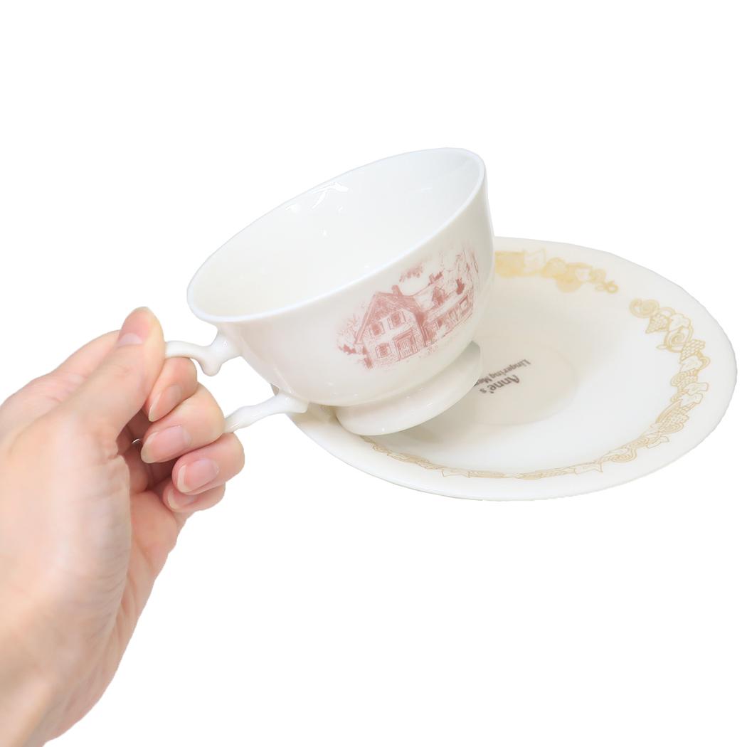 カップ＆ソーサー ペア食器 赤毛のアン ノスタルジック 金正陶器 プレゼント 日本製 アニメ