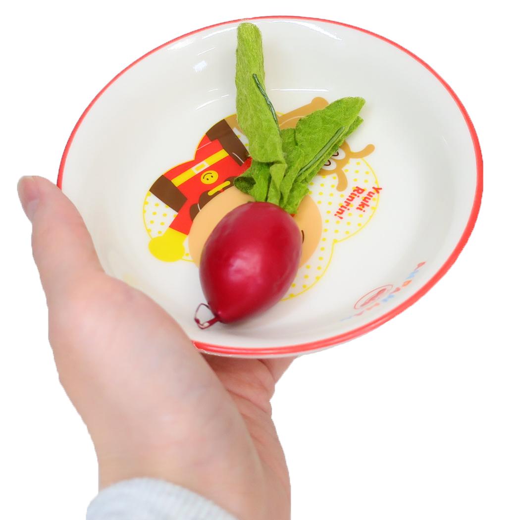 ミニ深皿 ST 中皿 アンパンマン アンパンマン＆チーズ 金正陶器 食器 かわいい アニメ