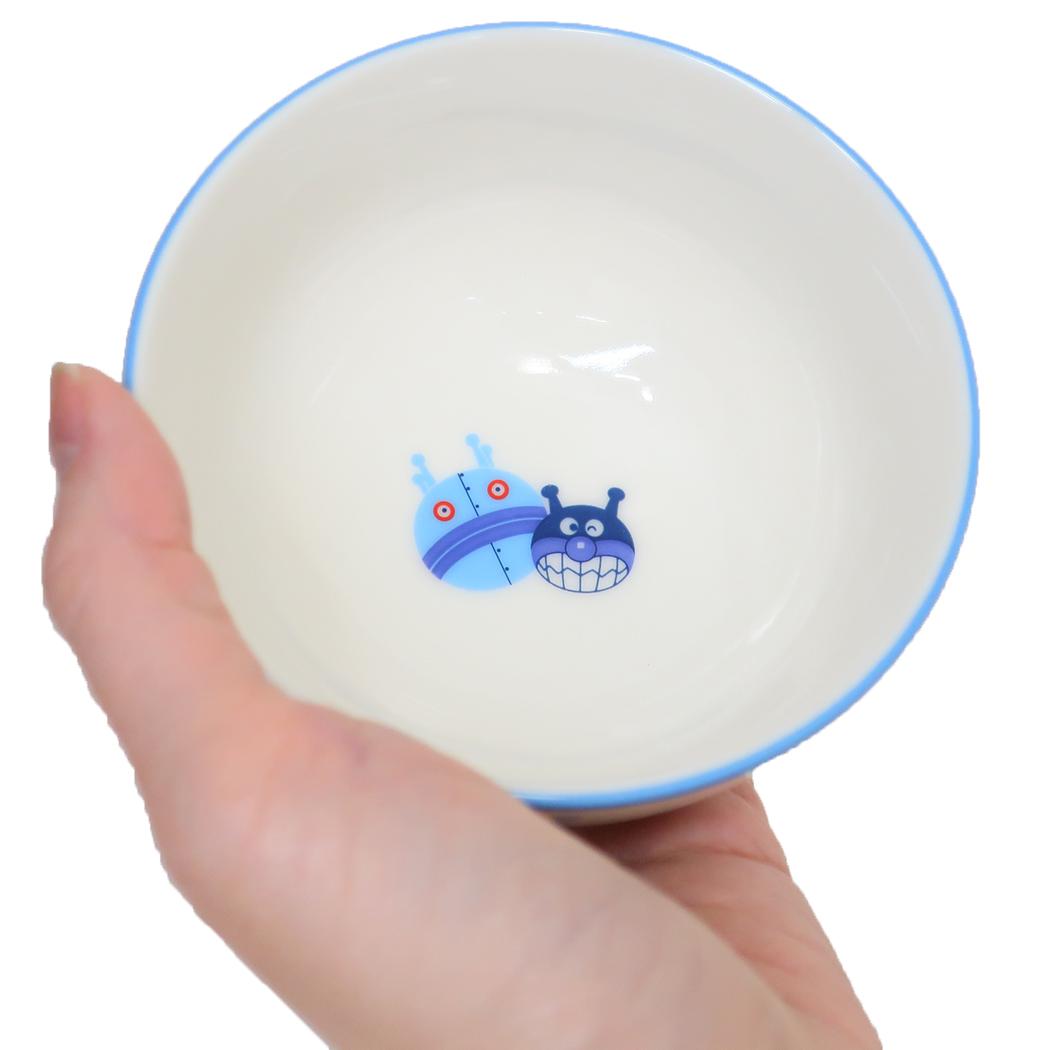 茶碗 ST キッズ食器 アンパンマン ばいきんまん＆だだんだん 金正陶器 子ども 子供 かわいい アニメ