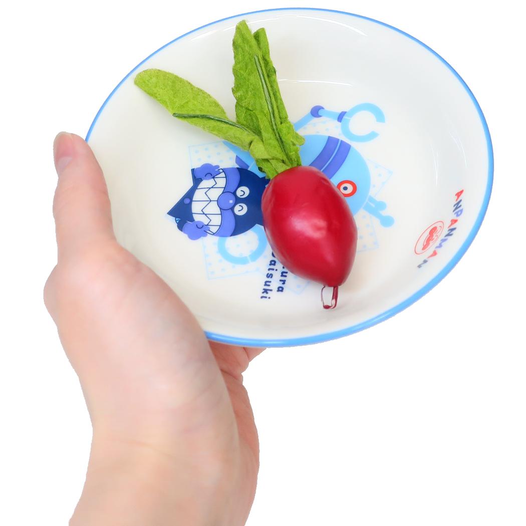 ミニ深皿 ST 中皿 アンパンマン ばいきんまん＆だだんだん 金正陶器 食器 かわいい アニメ