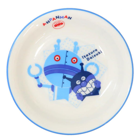 ミニ深皿 ST 中皿 アンパンマン ばいきんまん＆だだんだん 金正陶器 食器 かわいい アニメ