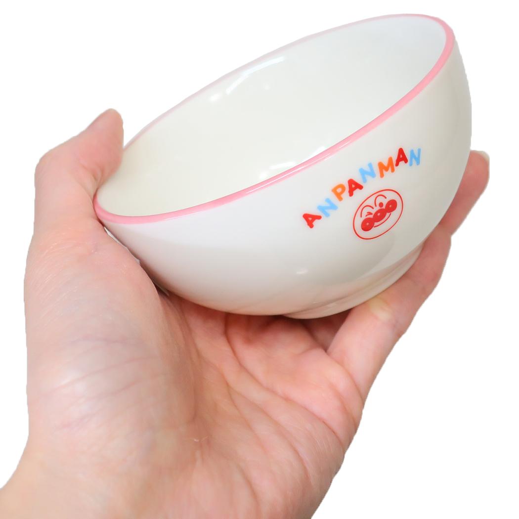 茶碗 ST キッズ食器 アンパンマン ドキンちゃん＆コキンちゃん 金正陶器 子ども 子供 かわいい アニメ