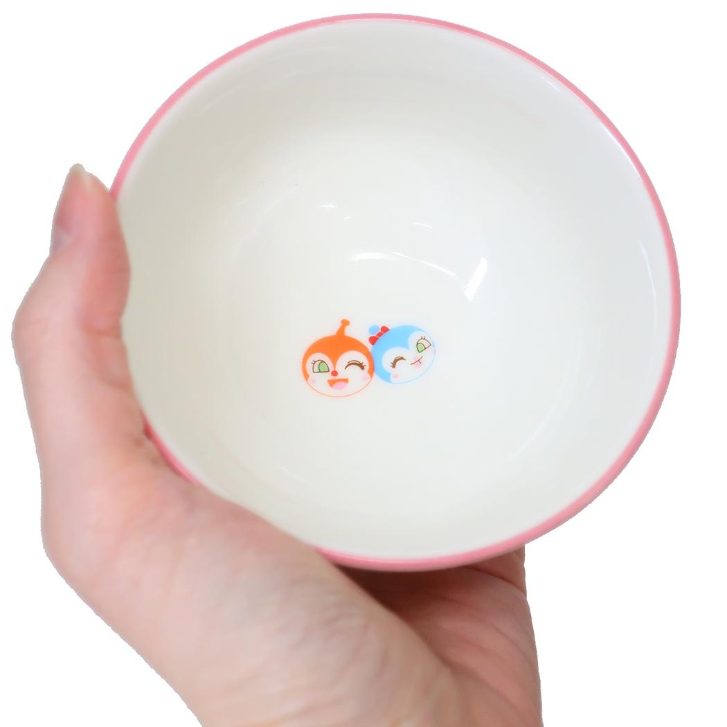 茶碗 ST キッズ食器 アンパンマン ドキンちゃん＆コキンちゃん 金正陶器 子ども 子供 かわいい アニメ