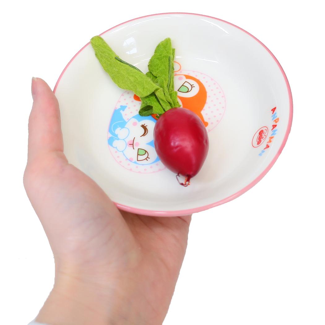 ミニ深皿 ST 中皿 アンパンマン ドキンちゃん＆コキンちゃん 金正陶器 食器 かわいい アニメ