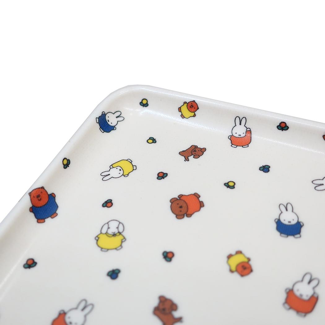 ミッフィー お盆 カフェトレイM ダンスウィズ ディックブルーナ 金正陶器 カフェトレー 日本製 絵本キャラクター グッズ メール便可 シネマコレクション