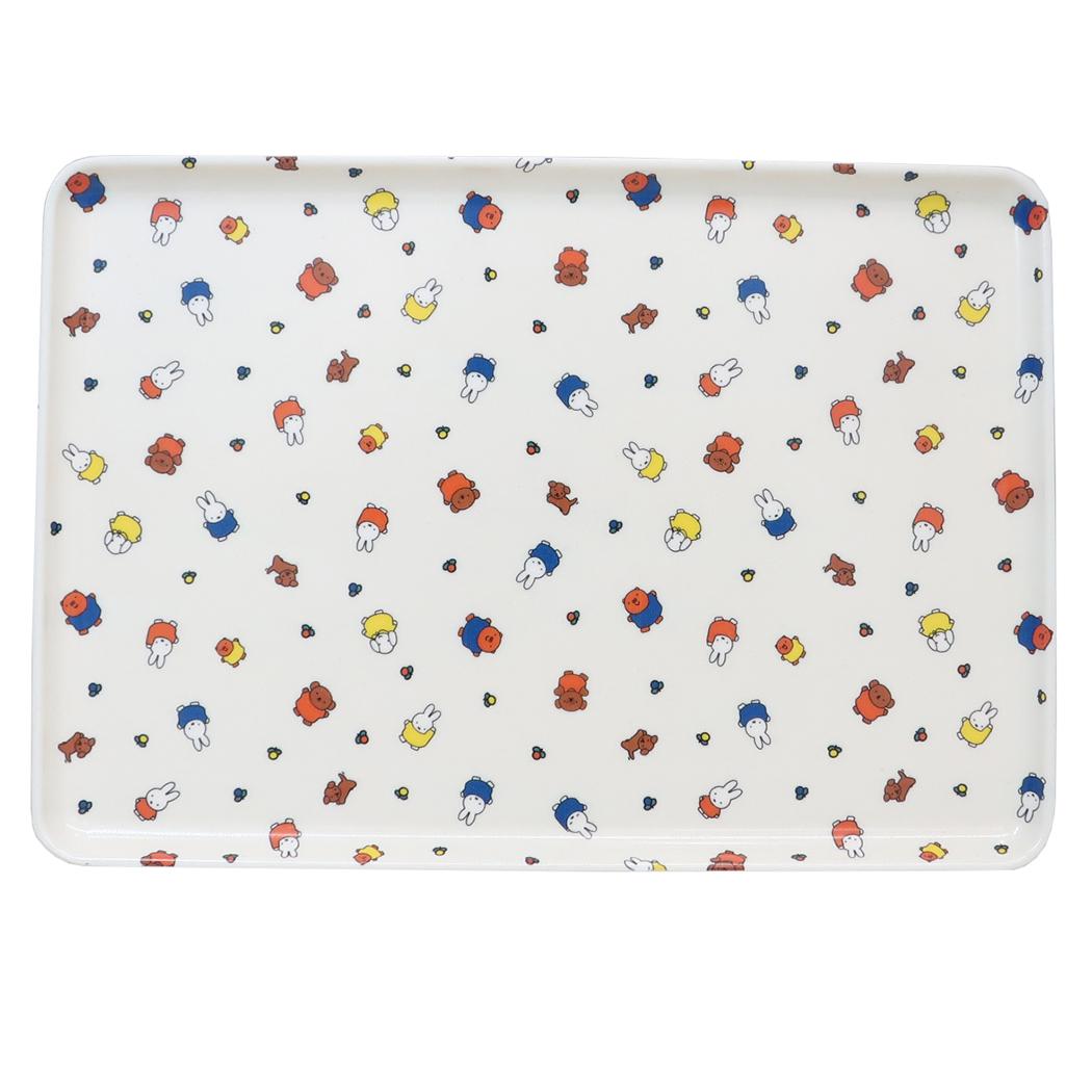 ミッフィー お盆 カフェトレイM ダンスウィズ ディックブルーナ 金正陶器 カフェトレー 日本製 絵本キャラクター グッズ メール便可 シネマコレクション