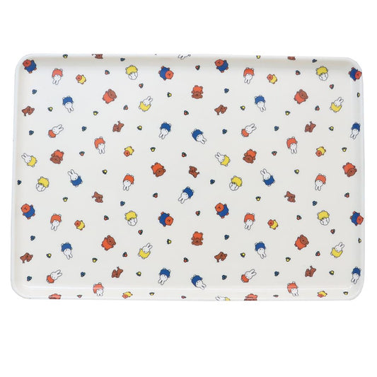 ミッフィー お盆 カフェトレイM ダンスウィズ ディックブルーナ 金正陶器 カフェトレー 日本製 絵本キャラクター グッズ メール便可 シネマコレクション