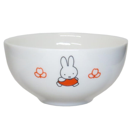 ライスボウル お茶碗 ミッフィー ミッフィーおさんぽ ディックブルーナ 金正陶器 食器 かわいい 絵本