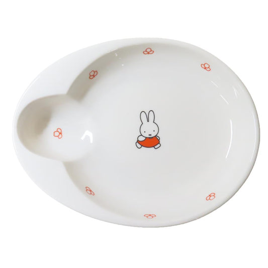 UDパスタボウルL 大皿 ミッフィー ミッフィーおさんぽ ディックブルーナ 金正陶器 食器 かわいい 絵本