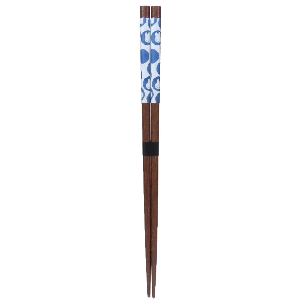 和紙巻箸23cm おはし ミッフィー 波佐見焼スタイル 水玉 ディックブルーナ 金正陶器 お箸 絵本メール便可