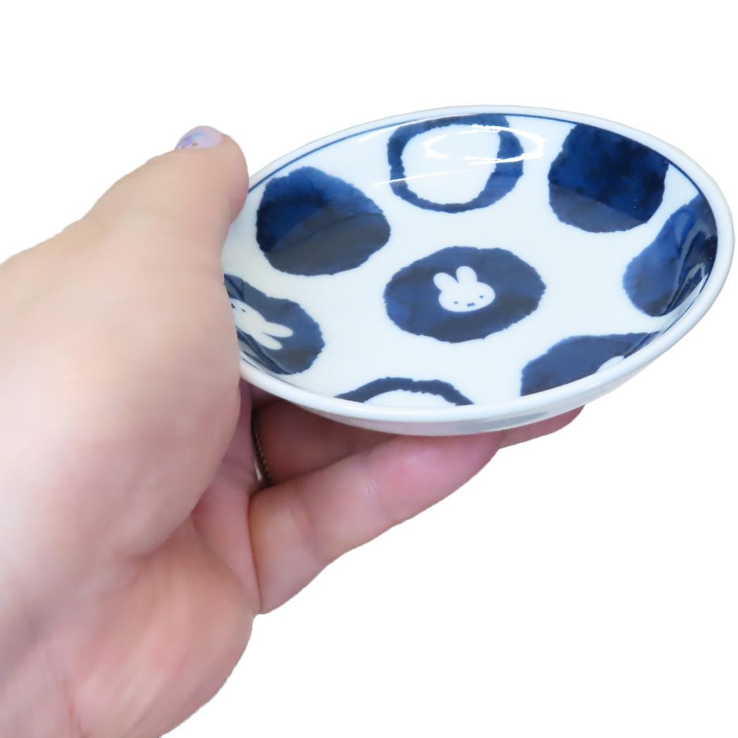 小皿 ミニプレート ミッフィー 波佐見焼 水玉 ディックブルーナ 金正陶器 食器 絵本