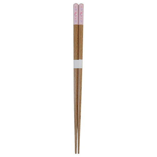 キャップカラー塗箸23cm おはし マイメロディ ライトピンク サンリオ 金正陶器 日本製食器 メール便可