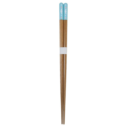 キャップカラー塗箸23cm おはし シナモロール ブルー サンリオ 金正陶器 日本製食器 メール便可
