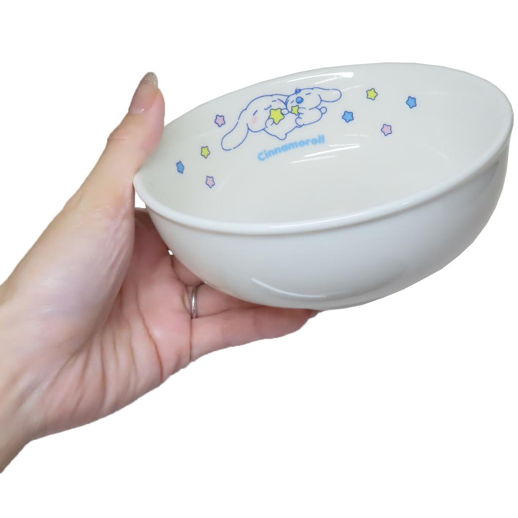 ラーメン丼 キッズ食器 シナモロール お星さま サンリオ 金正陶器 日本製食器