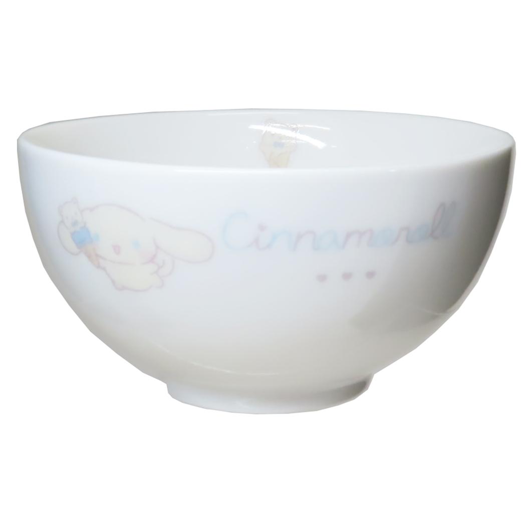 ライスボウル 茶碗 シナモロール のんびりナチュラル サンリオ 金正陶器 食器 かわいい