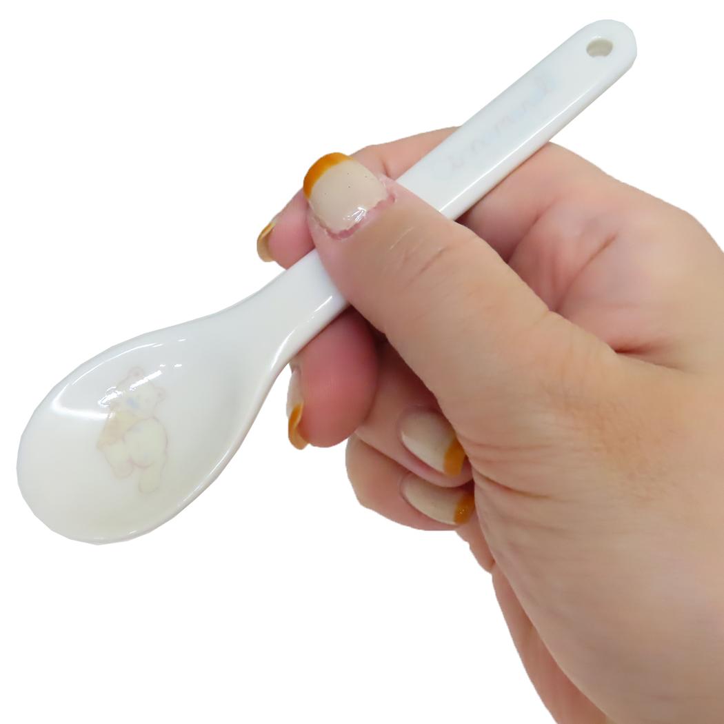 陶製スプーン スプーン シナモロール のんびりナチュラル サンリオ 金正陶器 プレゼント 食器 メール便可