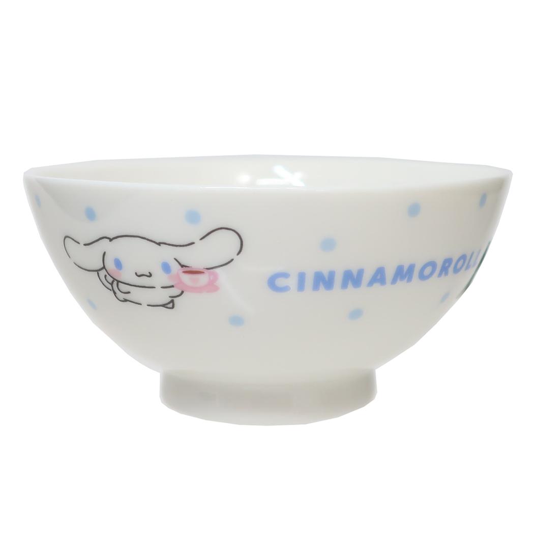 茶碗 キッズ食器 シナモロール スイーツ＆ドット サンリオ 金正陶器 日本製食器