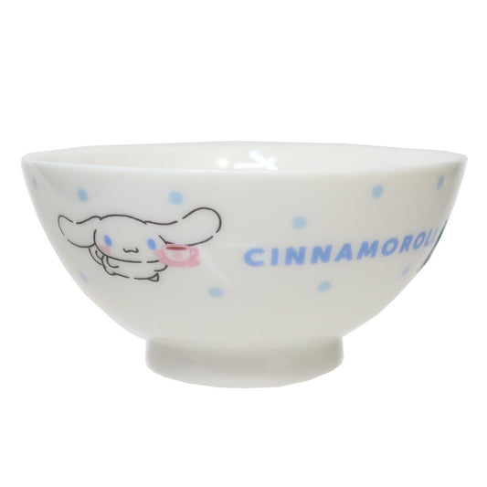 茶碗 キッズ食器 シナモロール スイーツ＆ドット サンリオ 金正陶器 日本製食器