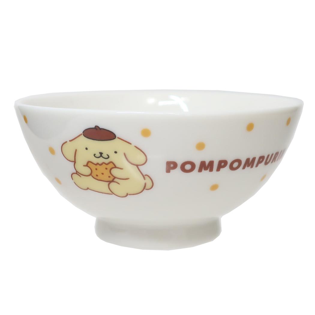 茶碗 キッズ食器 ポムポムプリン スイーツ＆ドット サンリオ 金正陶器 日本製食器