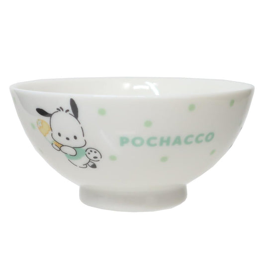 茶碗 キッズ食器 ポチャッコ スイーツ＆ドット サンリオ 金正陶器 日本製食器