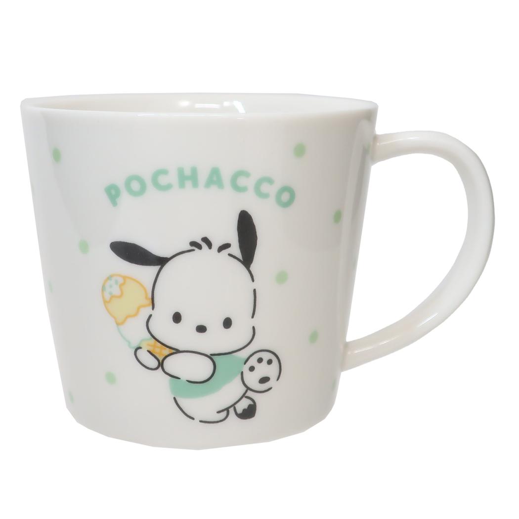 マグM マグカップ ポチャッコ スイーツ＆ドット サンリオ 金正陶器 日本製食器