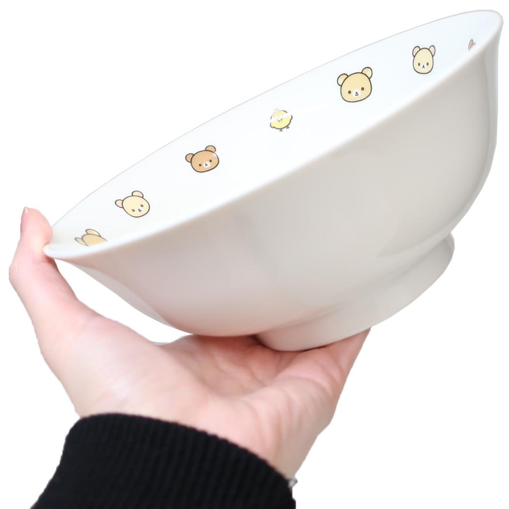 リラックマ どんぶり ラーメン丼 ベーシック サンエックス 金正陶器 日本製 キャラクター グッズ シネマコレクション
