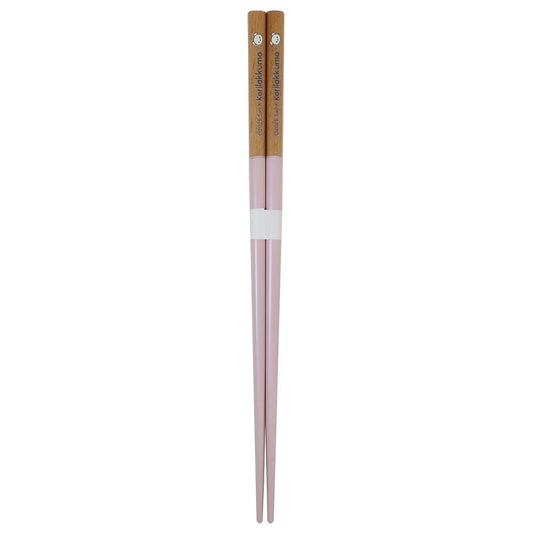 レッグカラー塗箸22.5cm おはし リラックマ コリラックマ ピンク サンエックス 金正陶器 日本製 メール便可