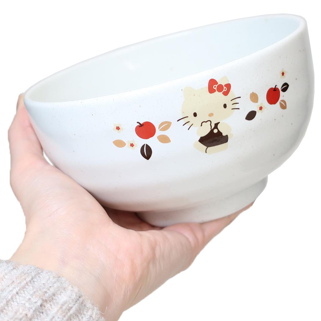 どんぶり ラーメン丼 ハローキティ はろうきてぃ花林檎 サンリオ 金正陶器 日本製