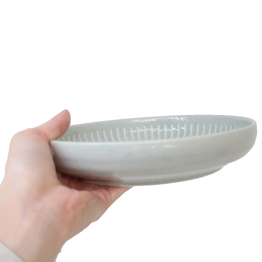 カレー＆パスタプレート 中皿 ミッフィー ストーングレー ディックブルーナ 金正陶器 ギフト プレゼント 絵本