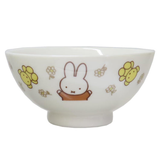 ライスボウル 茶碗 ミッフィー ミッフィー＆テディベア ディックブルーナ 金正陶器 日本製食器 絵本