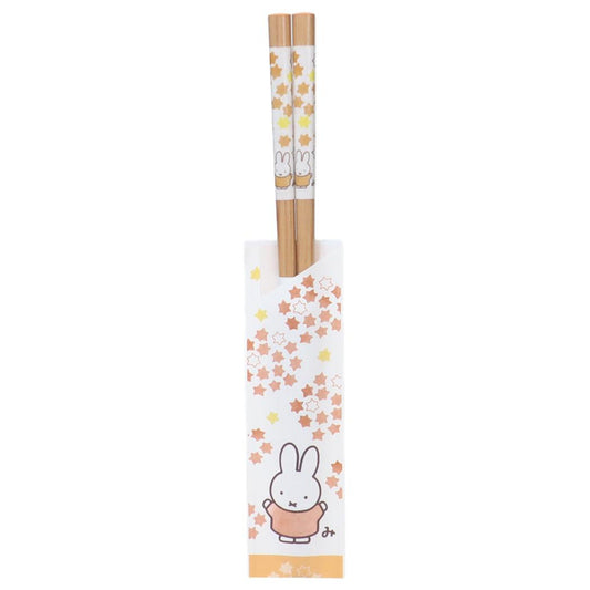 和紙巻箸21cm おはし ミッフィー ほのか 星 ディックブルーナ 金正陶器 お箸 塗り箸 絵本メール便可