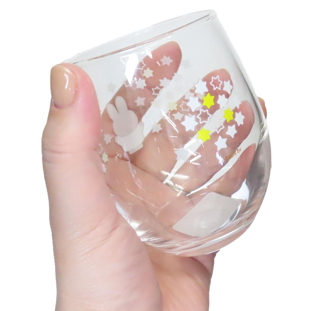 冷感グラス ガラスコップ ミッフィー ほのか 星 ディックブルーナ 金正陶器 プレゼント 絵本